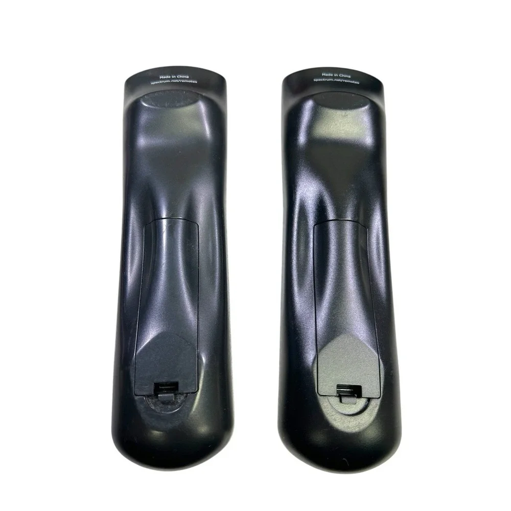 2 Charter Spectrum 4-Device Universal Remote Controls, Silver - AUX DVD TV CABLE